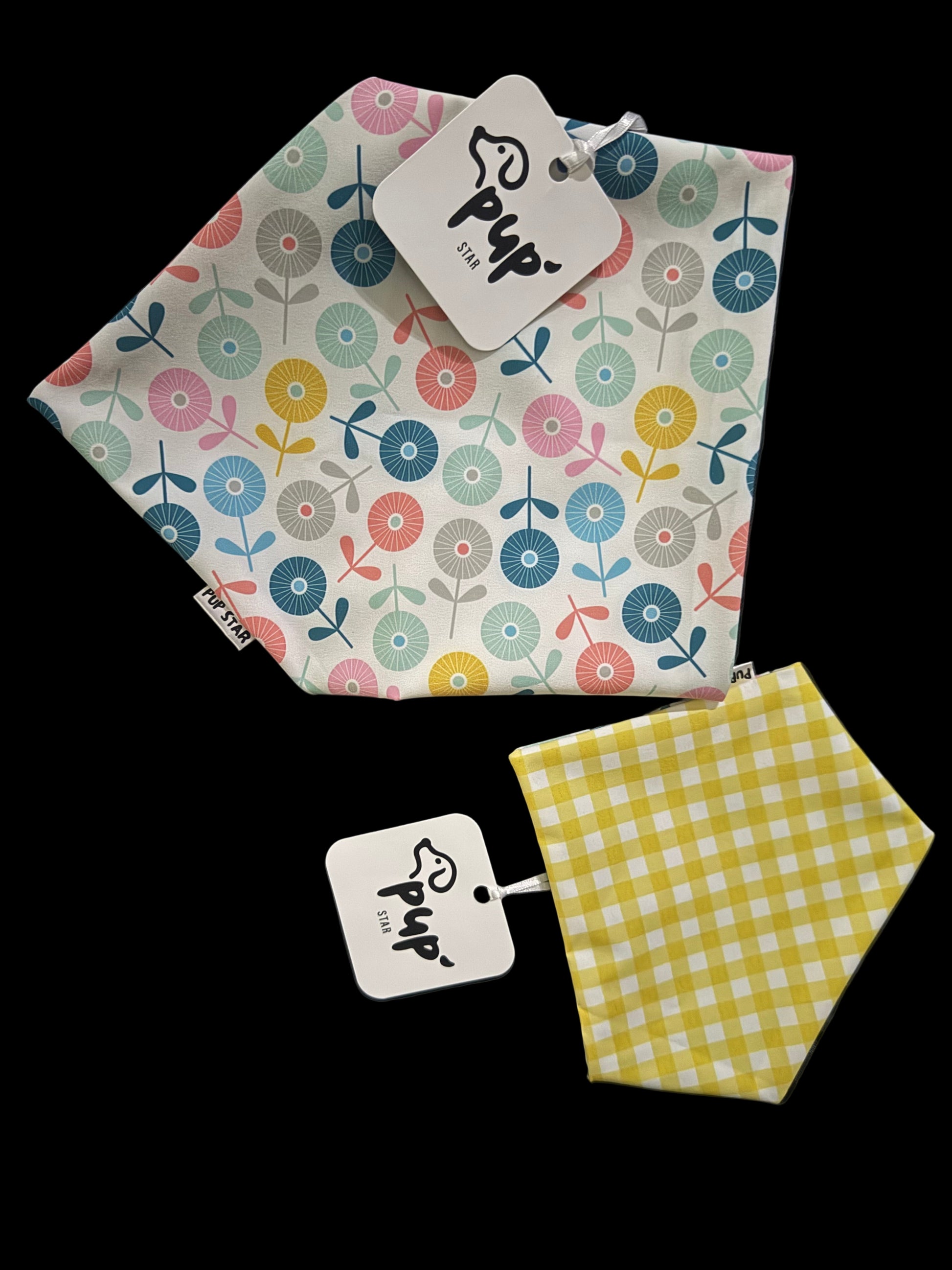 COLABORACION CON BANDANAS PUP STAR
